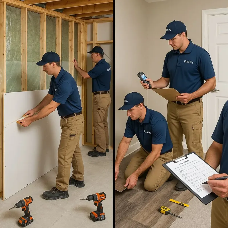 Repairs and Reconstruction process in Nassau County, FL
